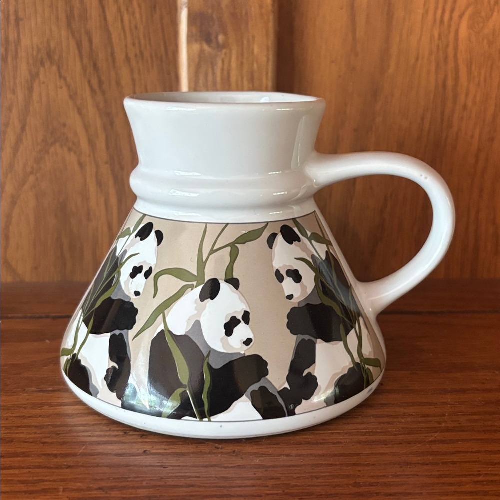 Vintage Panda Travel Mug